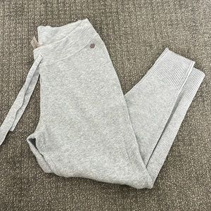 CALIA by Carrie ribbed jogger sweatpants size small